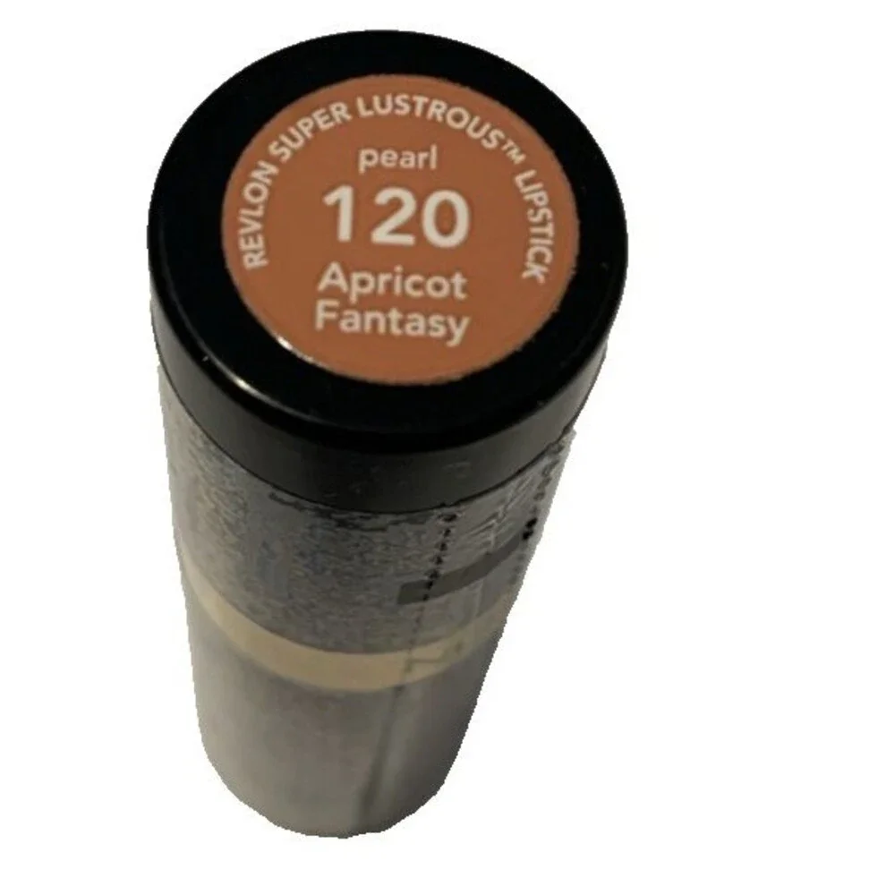 Revlon Super Lustrous Lipstick Pearl #120 Apricot Fantasy New/Sealed
